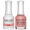Kiara Sky Gel + Matching Lacquer - Petal Dust #557-Gel Nail Polish-Universal Nail Supplies
