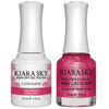 Kiara Sky Gel + Matching Lacquer - Pink Lipstick #422-Gel Nail Polish-Universal Nail Supplies