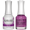 Kiara Sky Gel + Matching Lacquer - Purple Spark #430-Gel Nail Polish-Universal Nail Supplies