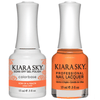 Kiara Sky Gel + Matching Lacquer - Son Of A Peach #418-Gel Nail Polish-Universal Nail Supplies