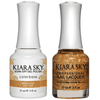 Kiara Sky Gel + Matching Lacquer - Strike Gold #433-Gel Nail Polish-Universal Nail Supplies