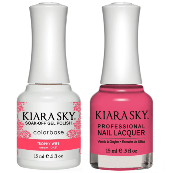 Kiara Sky Gel + Matching Lacquer - Trophy Wife #421