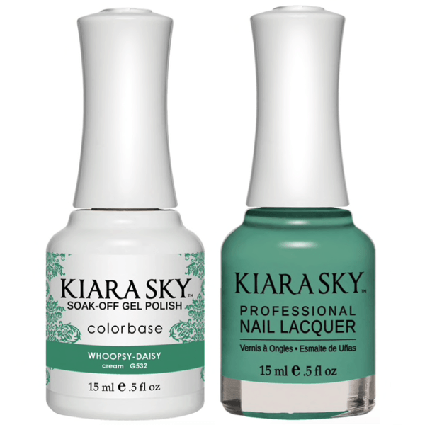 Kiara Sky Gel + Matching Lacquer - Whoopsy Daisy #532-Gel Nail Polish-Universal Nail Supplies