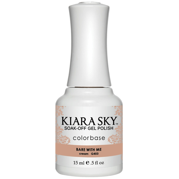 Kiara Sky Gel Polish - Bare With Me #G403-Gel Nail Polish-Universal Nail Supplies