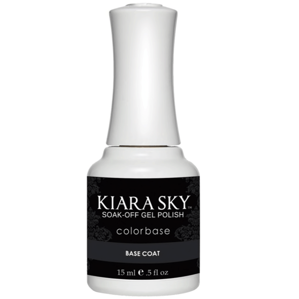 Kiara Sky Gel Polish - Base Coat 0.5 oz 15 mL-Base & Top Coats-Universal Nail Supplies