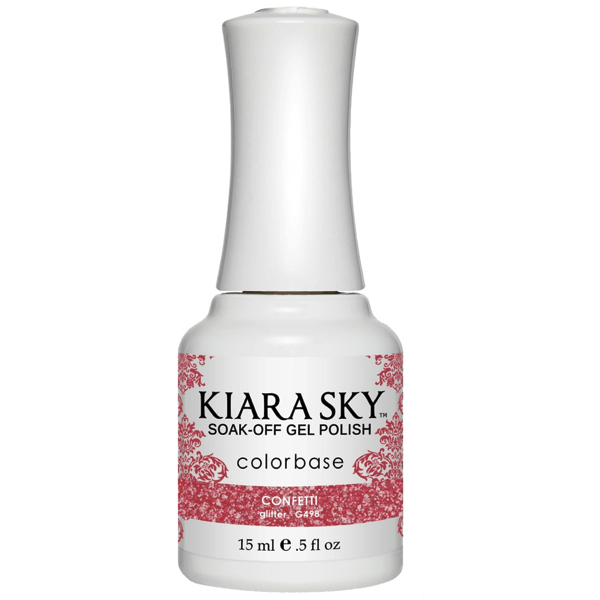 Kiara Sky Gel Polish - Confetti #G498-Gel Nail Polish-Universal Nail Supplies