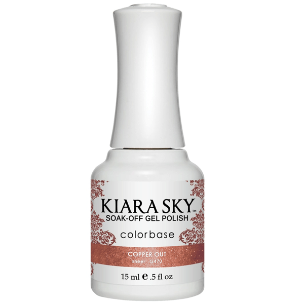 Kiara Sky Gel Polish - Copper Out #G470-Gel Nail Polish-Universal Nail Supplies