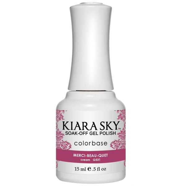 Kiara Sky Gel Polish - Merci-beau-quet #G531-Gel Nail Polish-Universal Nail Supplies