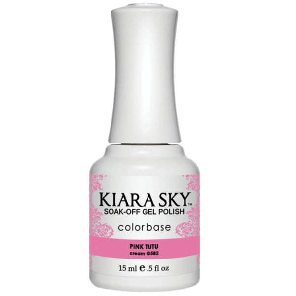Kiara Sky Gel Polish - Pink Tutu #G582-Gel Nail Polish-Universal Nail Supplies