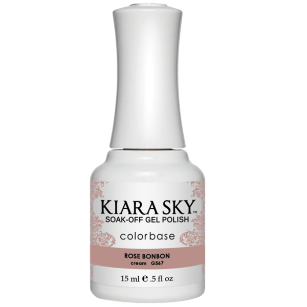 Kiara Sky Gel Polish - Rose Bonbon #G567-Gel Nail Polish-Universal Nail Supplies