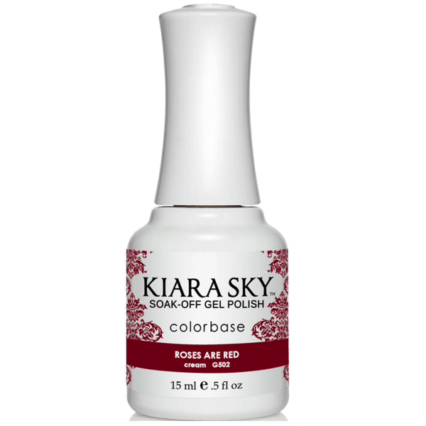 Kiara Sky Gel Polish - Roses Are Red #G502-Gel Nail Polish-Universal Nail Supplies