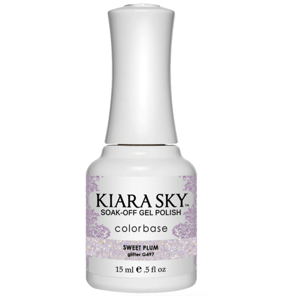Kiara Sky Gel Polish - Sweet Plum #G497-Gel Nail Polish-Universal Nail Supplies