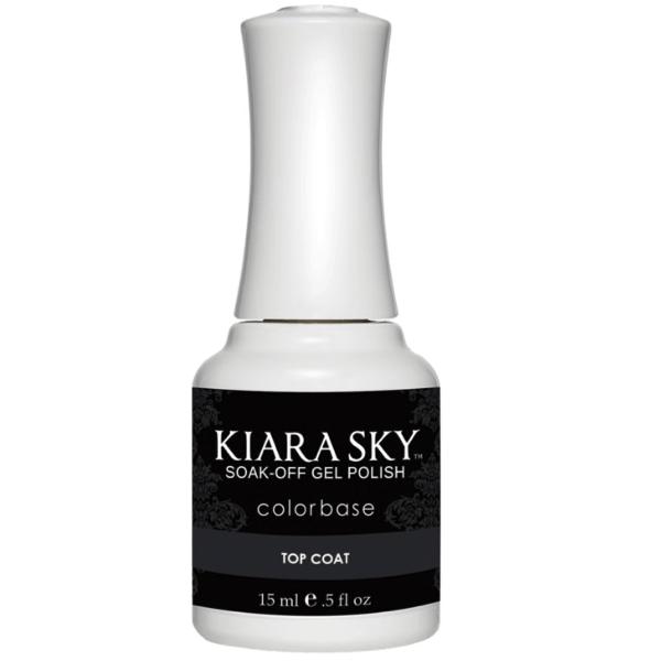Kiara Sky Gel Polish - Top Coat 0.5 oz 15 mL-Base & Top Coats-Universal Nail Supplies