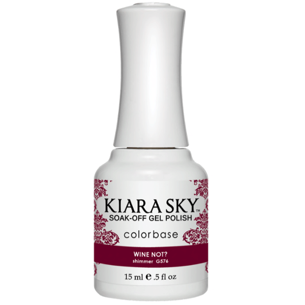 Kiara Sky Gel Polish - Wine Not? #G576-Gel Nail Polish-Universal Nail Supplies