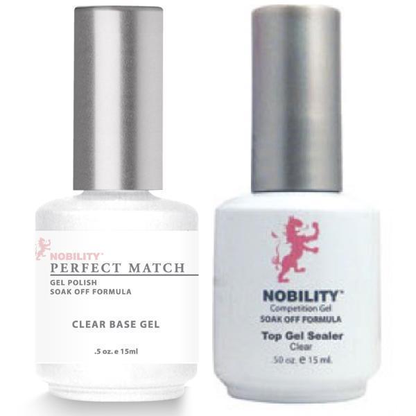 LeChat Nobility Clear Base Gel + Top Gel Sealer-Gel Nail Polish-Universal Nail Supplies
