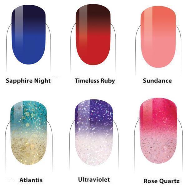 LeChat Perfect Match 2016 Mood Changing Gel Collection #43 - #48-Gel Nail Polish-Universal Nail Supplies