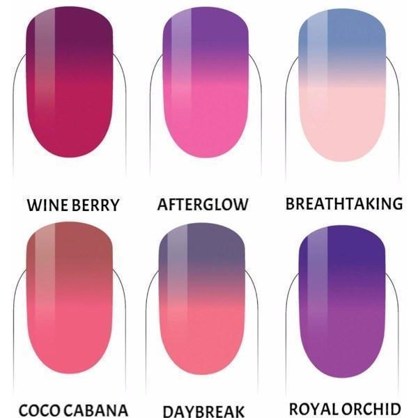 LeChat Perfect Match 2017 Mood Changing Gel Collection #49 - #54-Gel Nail Polish-Universal Nail Supplies