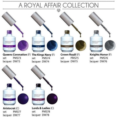 LeChat Perfect Match Gel - A Royal Affair Collection #73 - #78-Gel Nail Polish-Universal Nail Supplies