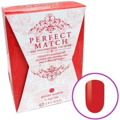 LeChat Perfect Match Gel + Matching Lacquer Flirt Alert #187-Gel Nail Polish + Lacquer-Universal Nail Supplies