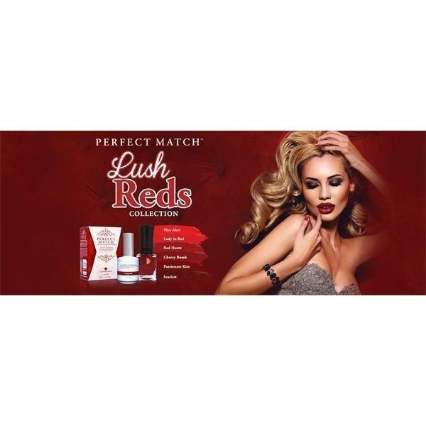 LeChat Perfect Match Gel + Matching Lacquer Lush Reds Collection #187 - #192-Gel Nail Polish-Universal Nail Supplies