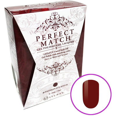LeChat Perfect Match Gel + Matching Lacquer Passionate Kiss #191-Gel Nail Polish + Lacquer-Universal Nail Supplies