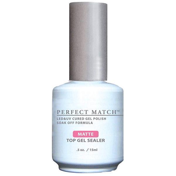 LeChat Perfect Match Gel Matte Top Gel Sealer 0.5 oz-Gel Nail Polish-Universal Nail Supplies