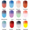 LeChat Perfect Match Mood Changing Gel 12 Color Set #25 - #36-Gel Nail Polish-Universal Nail Supplies