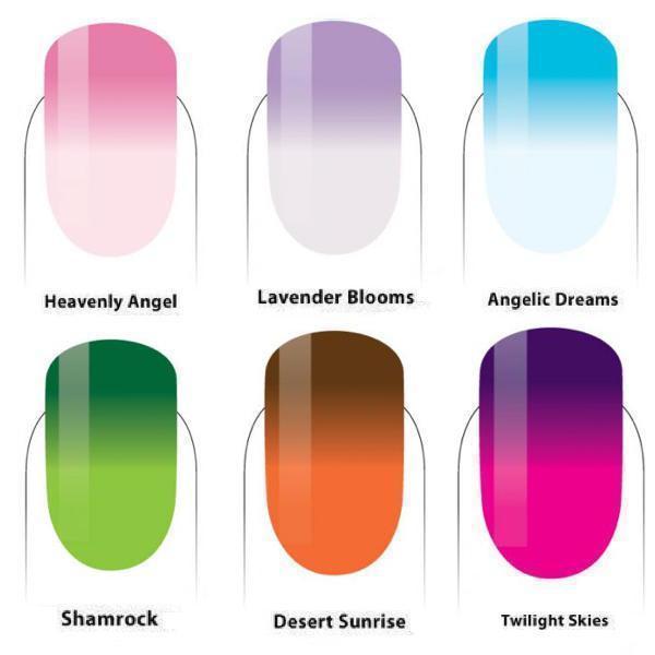 LeChat Perfect Match Mood Changing Gel 6 Color Set Part 2 #19 - #24