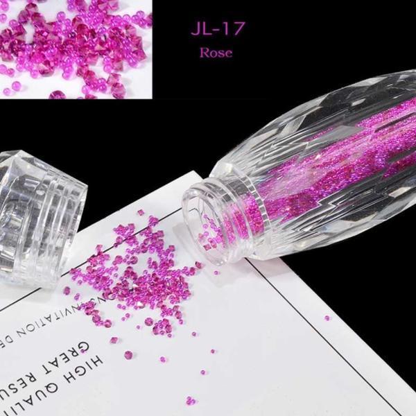 Mini Nail Art Beads - Rose #JL17-Nail Art-Universal Nail Supplies