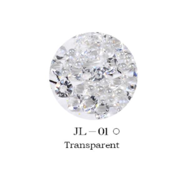 Mini Nail Art Beads - Transparent #JL01-Nail Art-Universal Nail Supplies