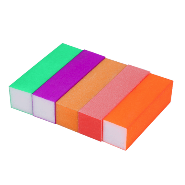 Nail Buffers 180/240 Grit 9.5 cm Set of 10 (Large)-Nail Files-Universal Nail Supplies