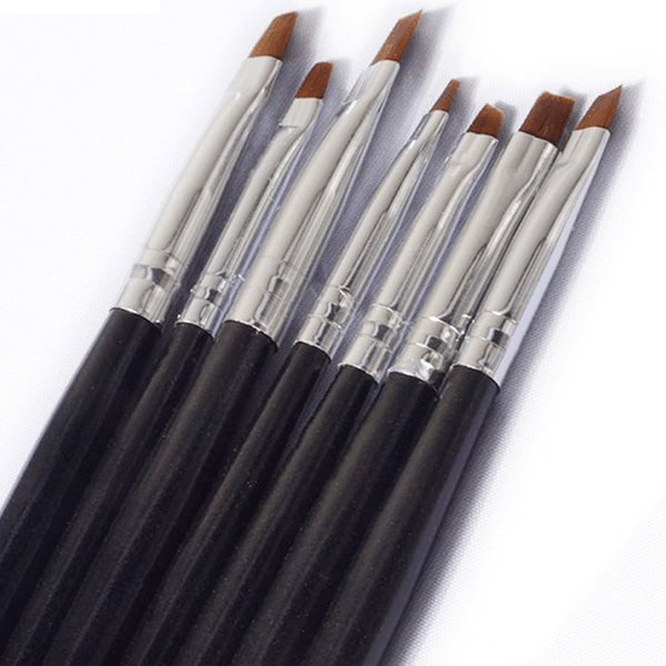Nail Design Brushes Set of 7 #N-B009-Gel Nail Polish-Universal Nail Supplies