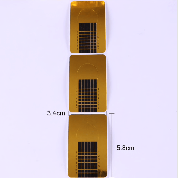 Nail Form For Acrylic UV Gel Tips Extension 500pcs-Nail Tools-Universal Nail Supplies