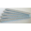 NEW Nail Files 25 piece's Zebra w/Blue - Manicure/acrylic/natura/sanding 100/180-Files & Implements-Universal Nail Supplies