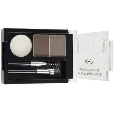 NYX Eyebrow Cake Powder - Taupe/Ash #03-makeup cosmetics-Universal Nail Supplies
