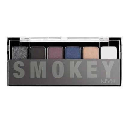 NYX The Smoky Eyeshadow Palette-makeup cosmetics-Universal Nail Supplies
