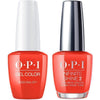 OPI GelColor A Red-Vival City #L22 + Infinite Shine #L22-Gel Nail Polish + Lacquer-Universal Nail Supplies