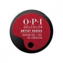 OPI GelColor Artist Series Design Gel - Totally Red Up With You #GP021