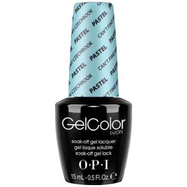 OPI GelColor Can't Find My Czechbook Pastel #GCC101-Gel Nail Polish-Universal Nail Supplies