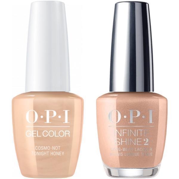 OPI GelColor Cosmo-Not Tonight Honey! #R58 + Infinite Shine #R58-Gel Nail Polish + Lacquer-Universal Nail Supplies
