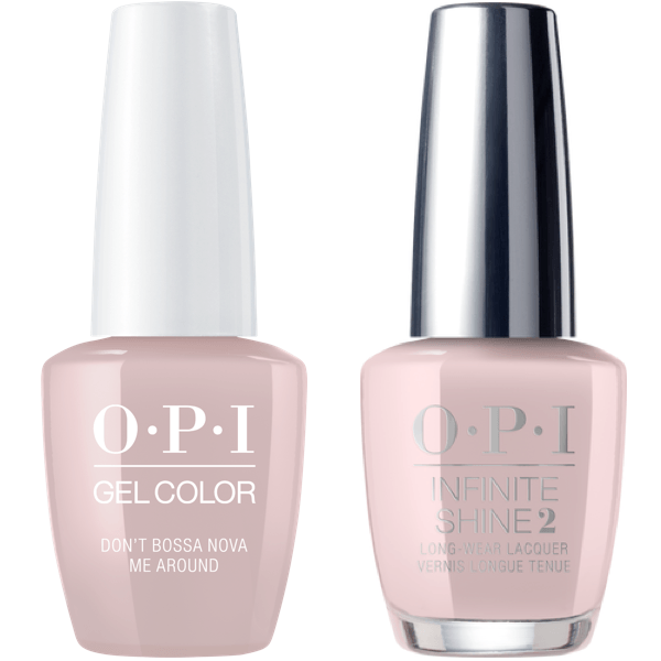 OPI GelColor Don't Bossa Nova Me Around #A60 + Infinite Shine #A60-Gel Nail Polish + Lacquer-Universal Nail Supplies