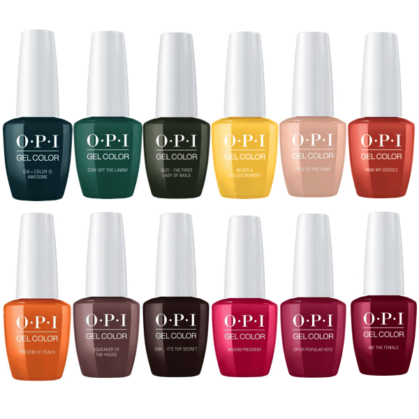 OPI GelColor Fall 2016 Washington D.C. Collection Set Of 12-Gel Nail Polish-Universal Nail Supplies