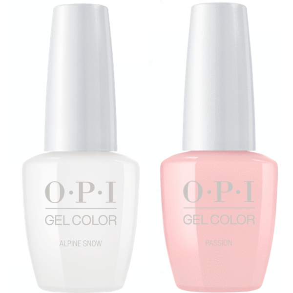 OPI GelColor French Manicure Alpine Snow & Passion-Gel Nail Polish-Universal Nail Supplies