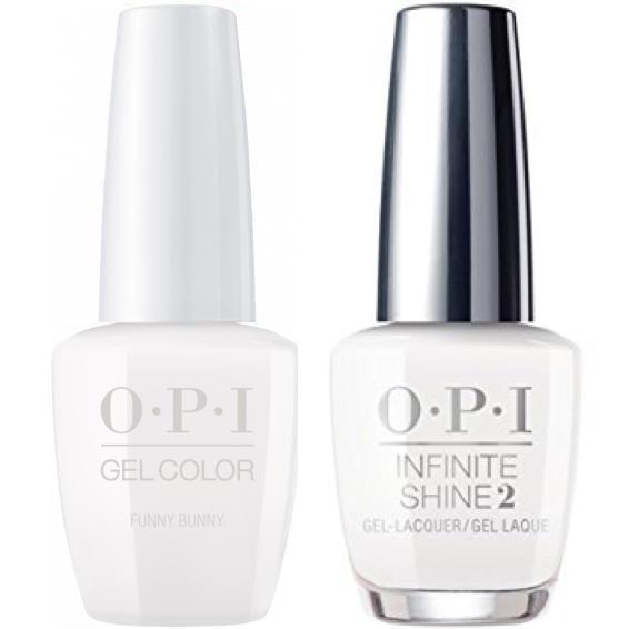 OPI GelColor Funny Bunny #H22 + Infinite Shine #H22-Gel Nail Polish + Lacquer-Universal Nail Supplies