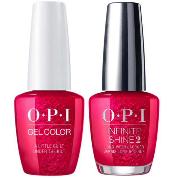 OPI GelColor + Infinite Shine A Little Guilt Under the Kilt #U12-Gel Nail Polish + Lacquer-Universal Nail Supplies