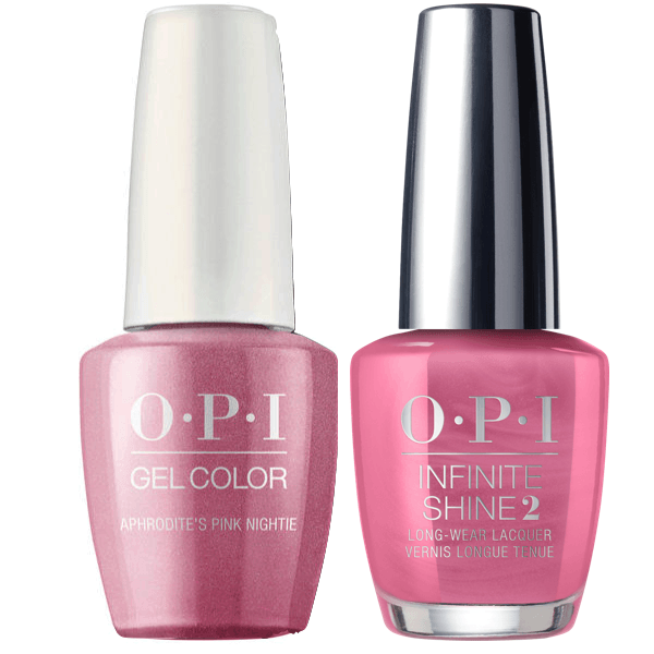 OPI GelColor + Infinite Shine Aphrodite's Pink Nightie #G01-Gel Nail Polish + Lacquer-Universal Nail Supplies