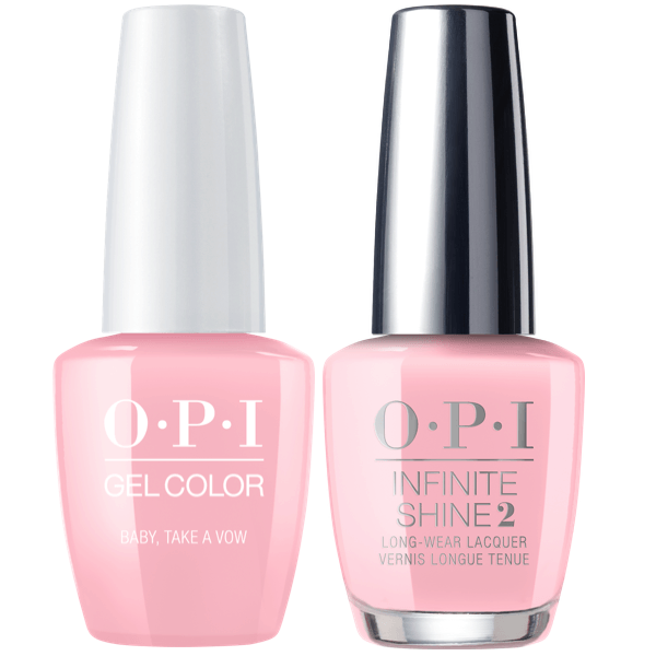 OPI GelColor + Infinite Shine Baby, Take A Vow #SH1-Gel Nail Polish + Lacquer-Universal Nail Supplies