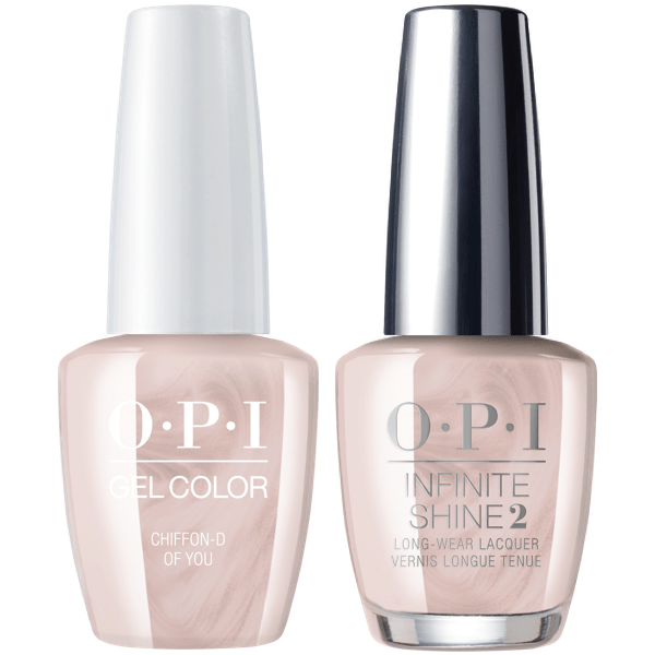 OPI GelColor + Infinite Shine Chiffon-D Of You #SH3-Gel Nail Polish + Lacquer-Universal Nail Supplies
