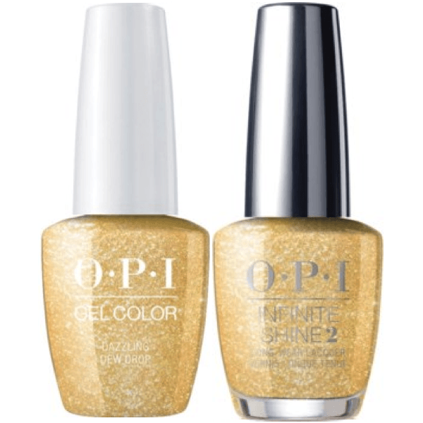 OPI GelColor + Infinite Shine Dazzling Dew Drop #K05-Gel Nail Polish + Lacquer-Universal Nail Supplies