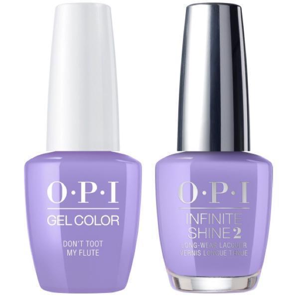 OPI GelColor + Infinite Shine Don't Toot My Flute #P34-Gel Nail Polish + Lacquer-Universal Nail Supplies
